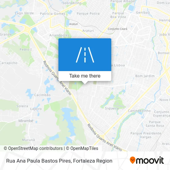 Rua Ana Paula Bastos Pires map