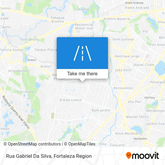 Rua Gabriel Da Silva map