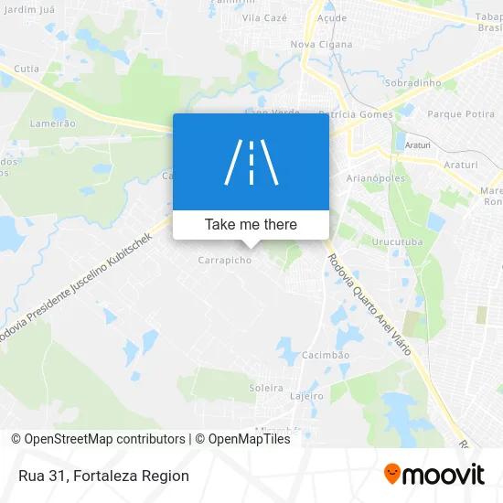 Rua 31 map