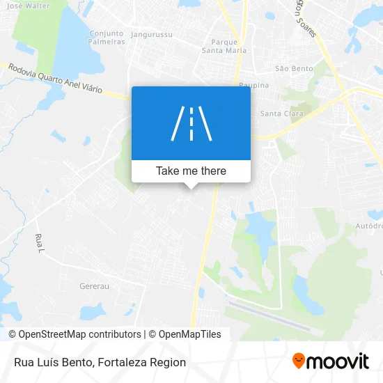 Rua Luís Bento map