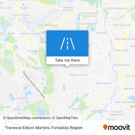 Travessa Edson Martins map