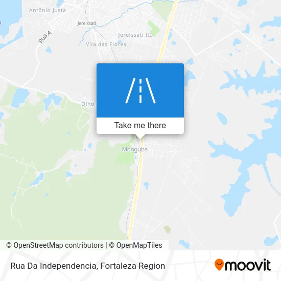 Rua Da Independencia map