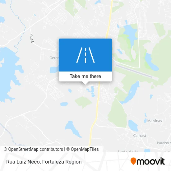 Rua Luiz Neco map