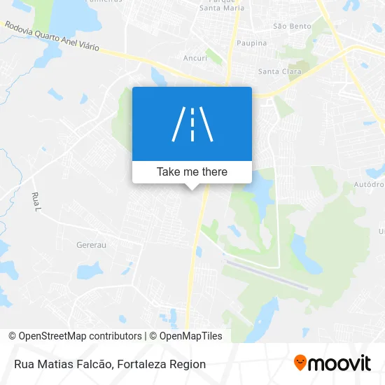 Rua Matias Falcão map