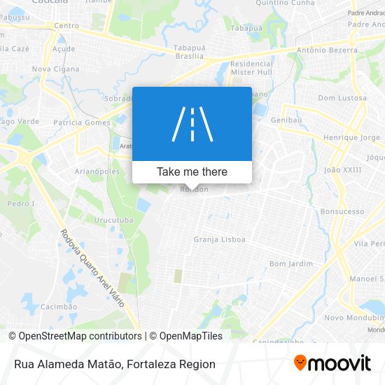 Rua Alameda Matão map