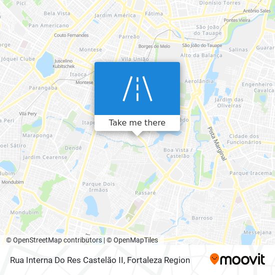 Mapa Rua Interna Do Res Castelão II
