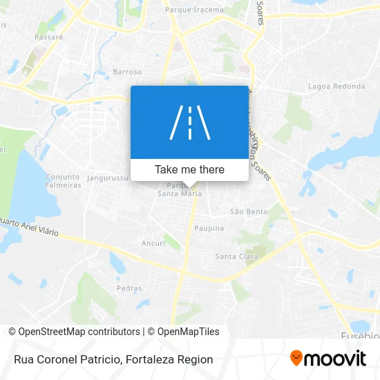 Rua Coronel Patricio map