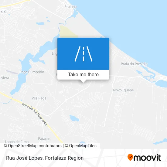 Rua José Lopes map