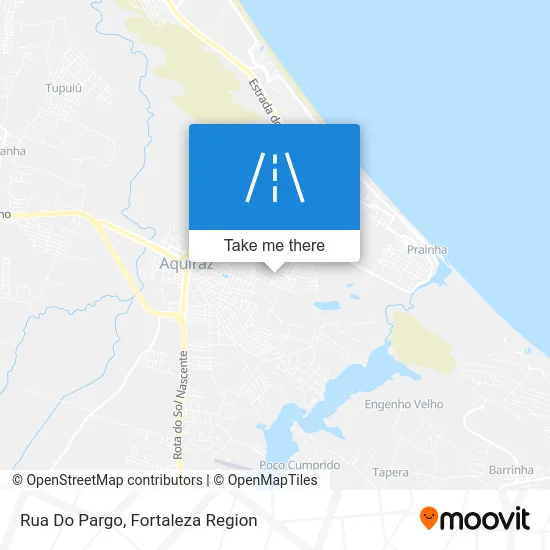 Rua Do Pargo map