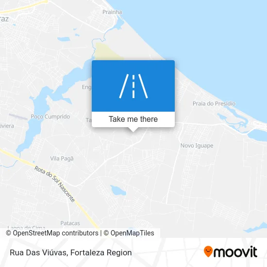 Rua Das Viúvas map