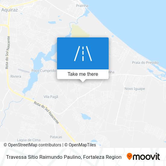Travessa Sítio Raimundo Paulino map