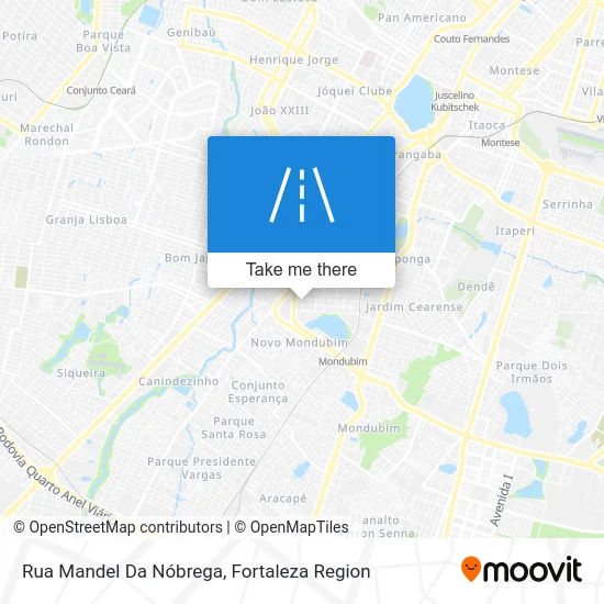 Rua Mandel Da Nóbrega map