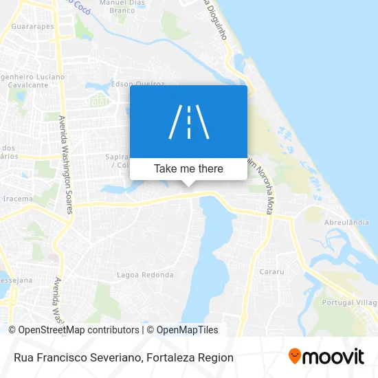 Rua Francisco Severiano map