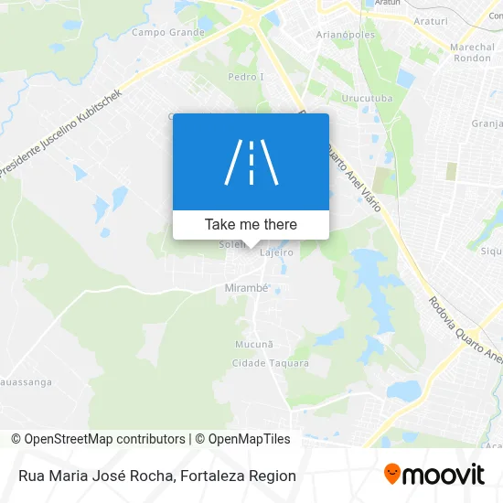 Rua Maria José Rocha map