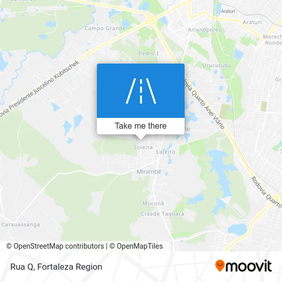 Rua Q map