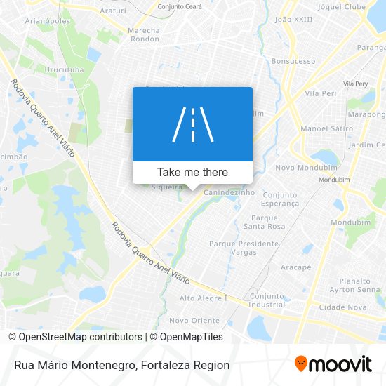 Rua Mário Montenegro map