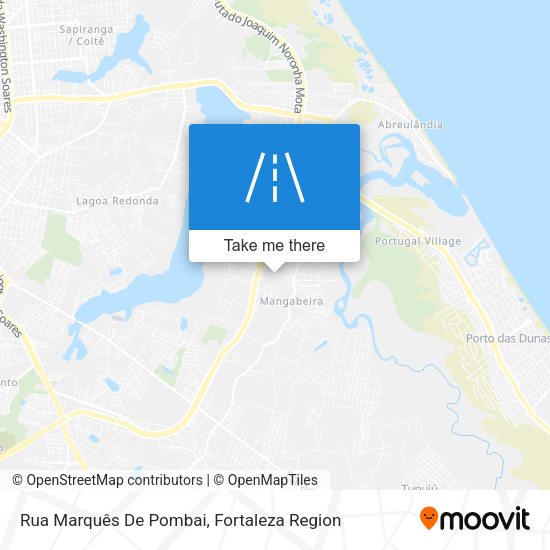 Rua Marquês De Pombai map