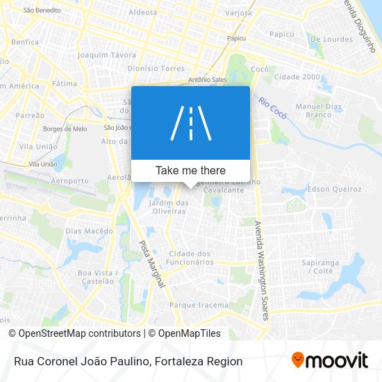 Rua Coronel João Paulino map