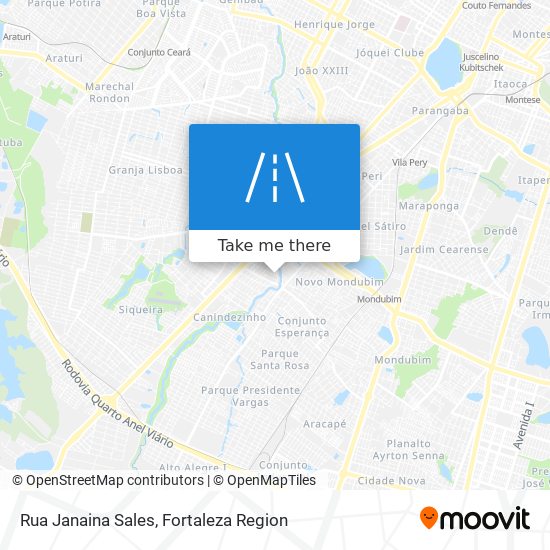 Rua Janaina Sales map