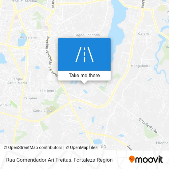Rua Comendador Ari Freitas map