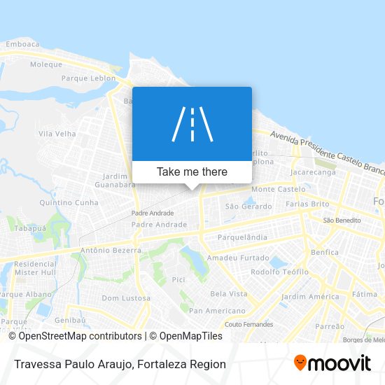 Travessa Paulo Araujo map