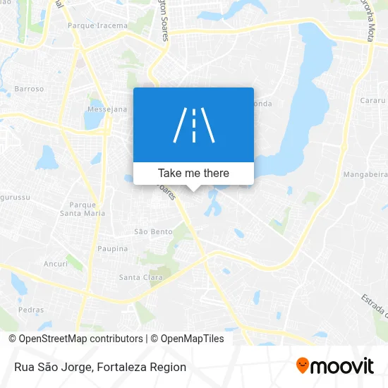 Rua São Jorge map