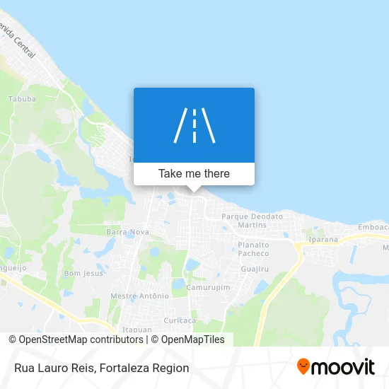 Rua Lauro Reis map