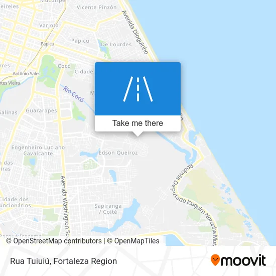 Rua Tuiuiú map