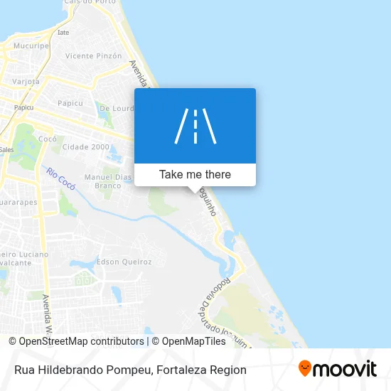 Rua Hildebrando Pompeu map