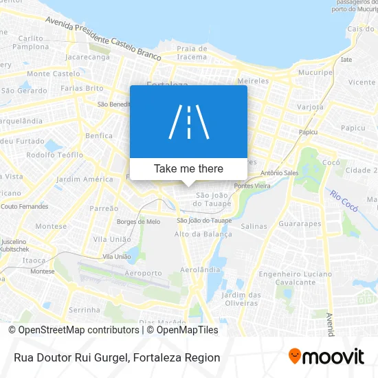 Rua Doutor Rui Gurgel map