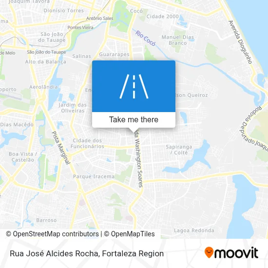 Rua José Alcides Rocha map