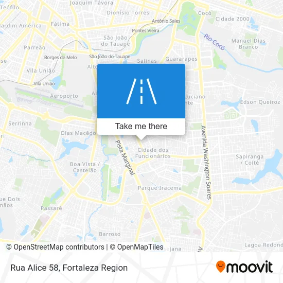 Rua Alice 58 map