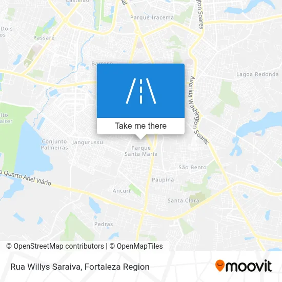 Rua Willys Saraiva map
