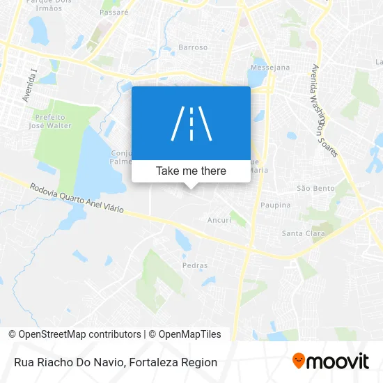 Rua Riacho Do Navio map