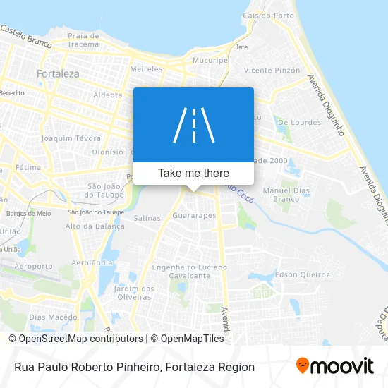 Rua Paulo Roberto Pinheiro map