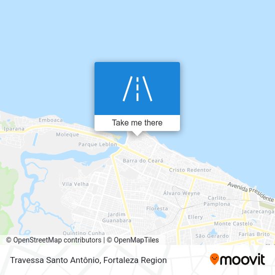 Travessa Santo Antônio map