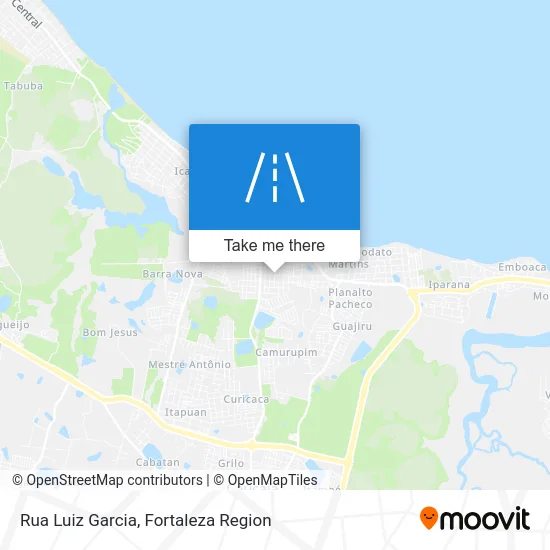 Rua Luiz Garcia map