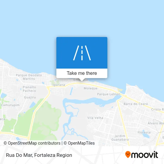 Rua Do Mar map