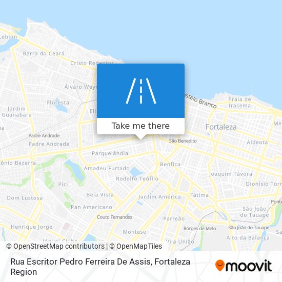 Rua Escritor Pedro Ferreira De Assis map