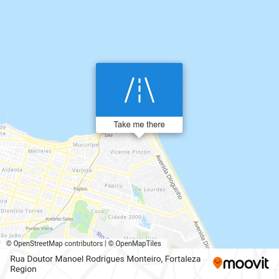 Rua Doutor Manoel Rodrigues Monteiro map