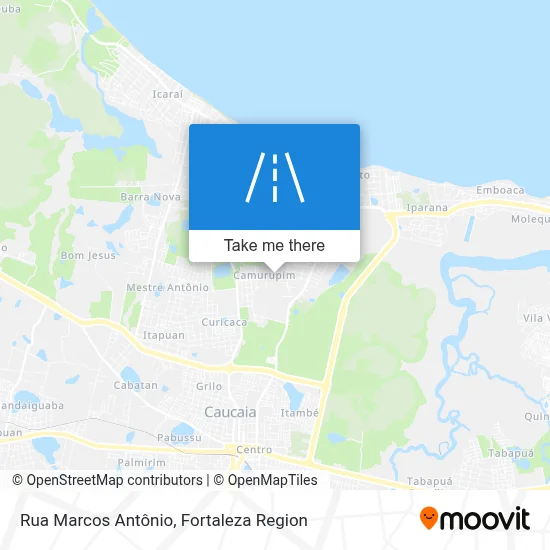 Rua Marcos Antônio map
