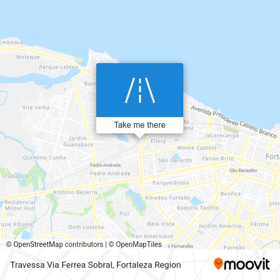 Travessa Via Ferrea Sobral map