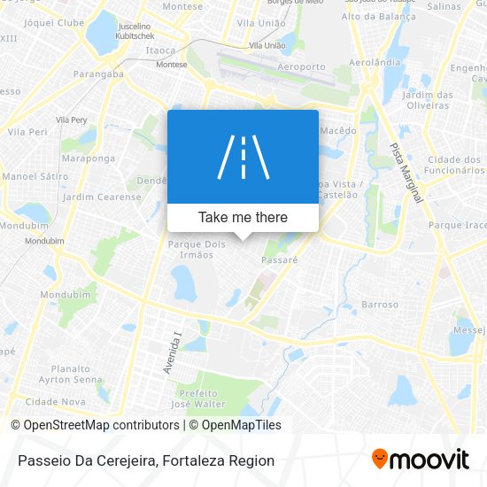 Passeio Da Cerejeira map