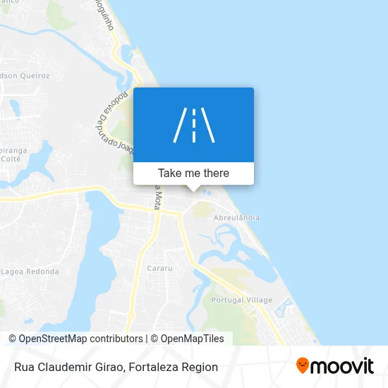 Rua Claudemir Girao map