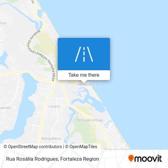 Rua Rosália Rodrigues map