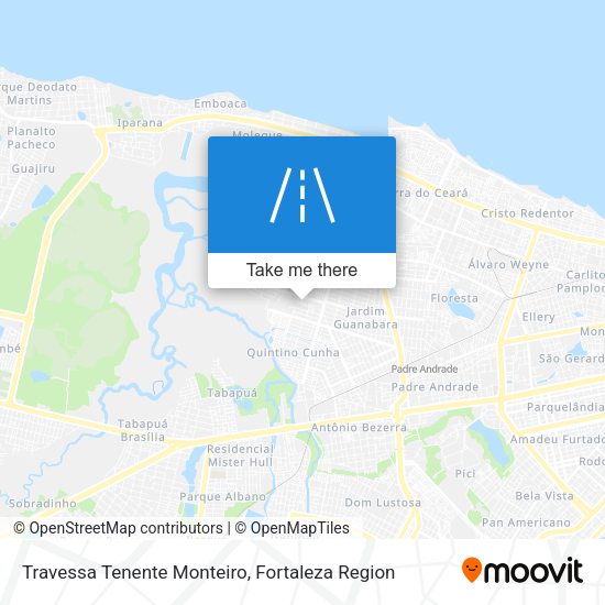 Travessa Tenente Monteiro map
