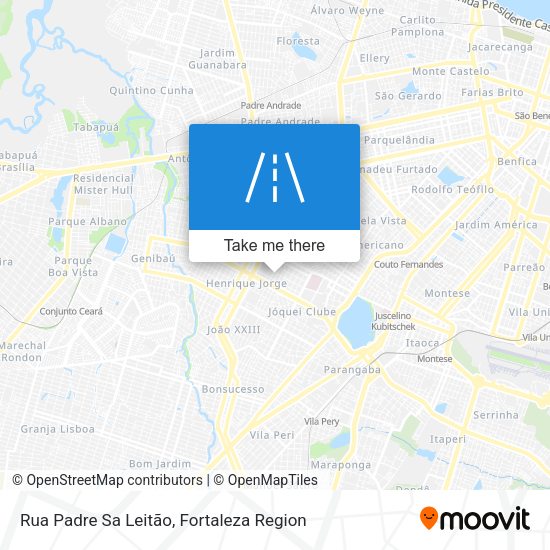 Rua Padre Sa Leitão map