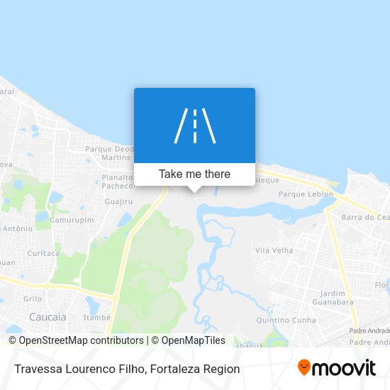 Travessa Lourenco Filho map
