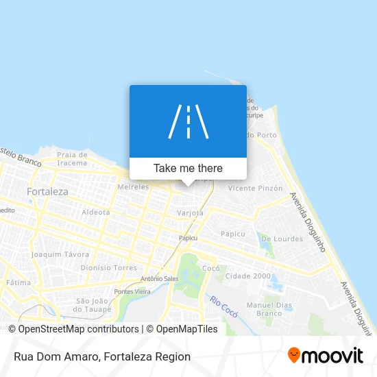 Rua Dom Amaro map