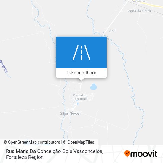 Rua Maria Da Conceição Gois Vasconcelos map